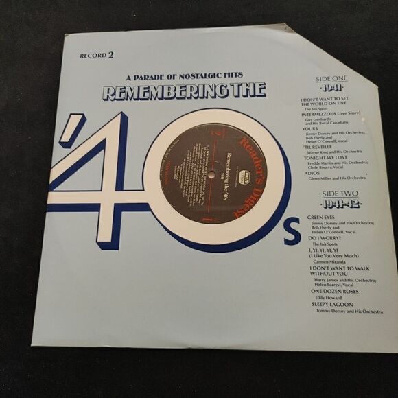 A PARADE OF NOSTALGIC HITS. REMEMBERING THE '40. - Picture 8 of 16